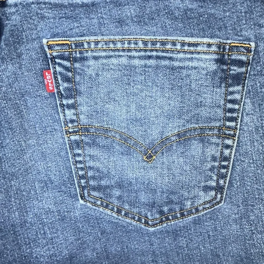 Levi's Skateboarding 511 Slim Fit Jeans Men 34x30 V-Stitch Hidden Rivet Durable